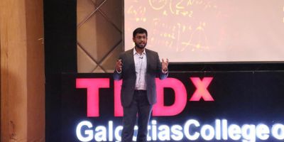 Himansu Sekhar Panda spoke at TEDx organized by Galgotias College of Engineering and Technology on 